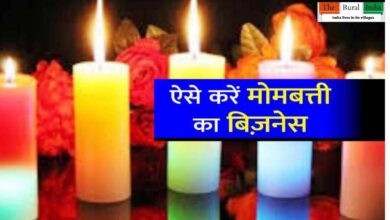 Candle Making Business in hindi