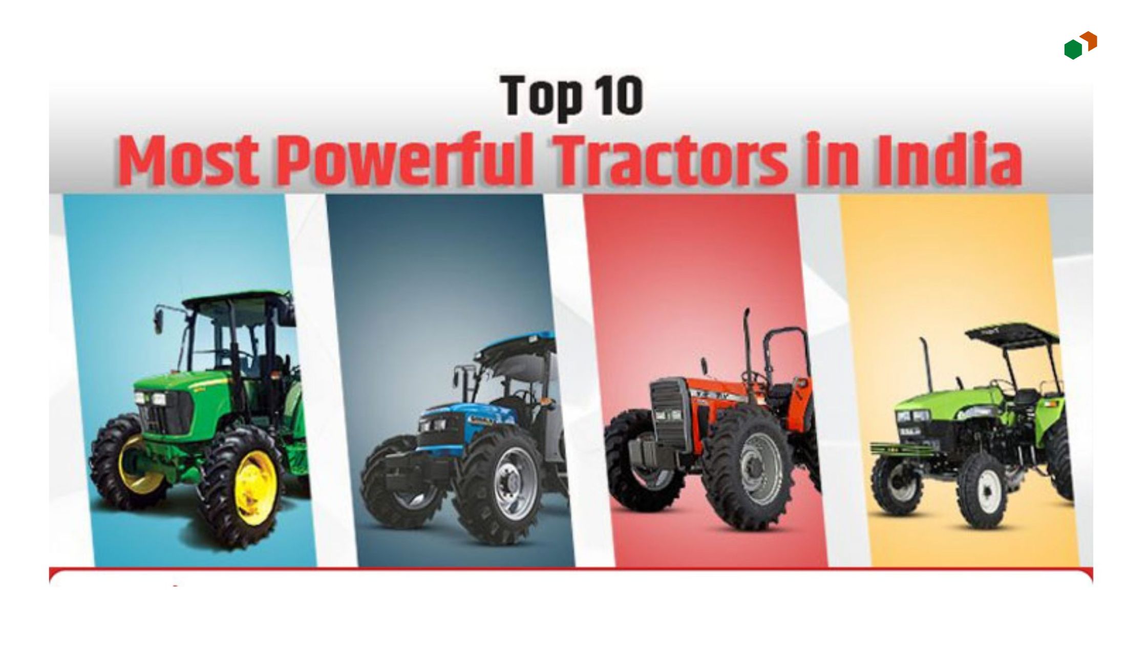 top 10 powerful tractor in india